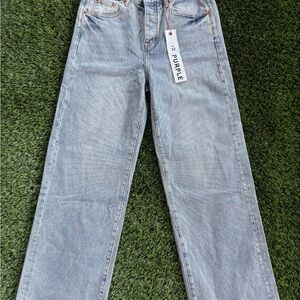 Purple Light Blue Jeans Size 32